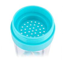 Liquidificador Portátil Recarregável 6 Lâminas 380ml Azul