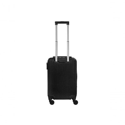 Mala De Viagem Grande Abs Preta Quati - Qmg-30