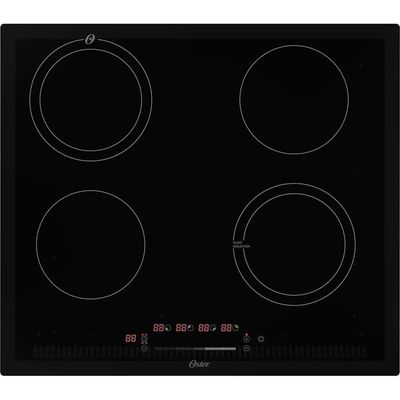 Kit Cooktop Por Indução 4 Bocas E Coifa De Ilha 90 Cm Oster 220V