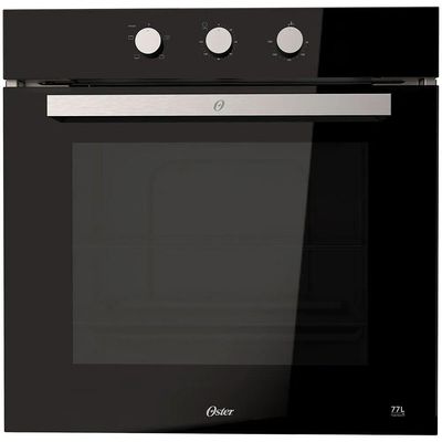 Kit Cooktop 4 Bocas - Forno De Embutir 77L - Coifa Ilha 90cm Oster 220V
