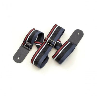 Correia Comfort 5cm Listras Com Ponteiras De Couro Ck505 Chumbo