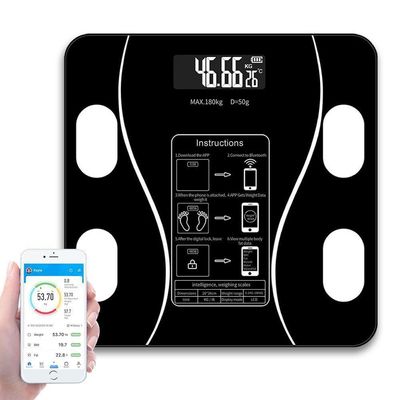 Balança Digital Corporal Bioimpedância Bluetooth Imc