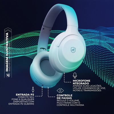 Headphone Flex - Branco - Gshield