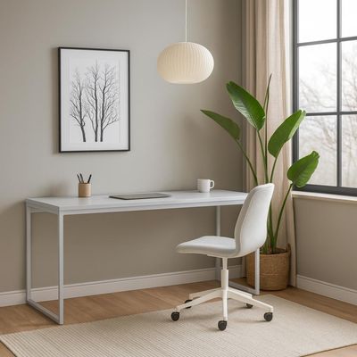 Escrivaninha Studio Branca 180 cm
