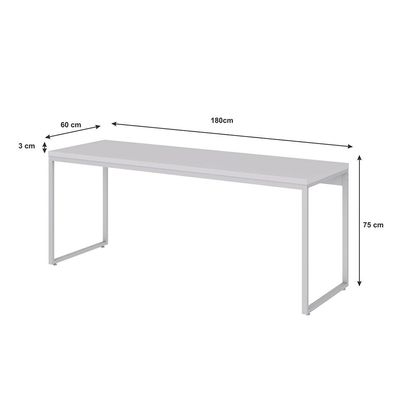 Escrivaninha Studio Branca 180 cm