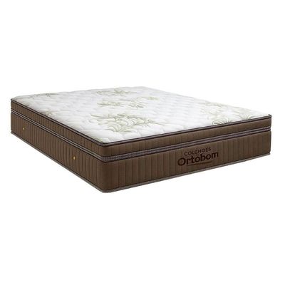 Colchão King Molas Ensacadas Visco Gel SuperPocket Gold Ultra OrtoPillow (186x198x32) - Ortobom