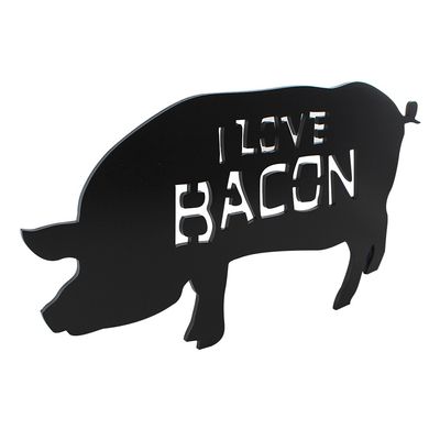 Quadro I Love Bacon Zona Criativa