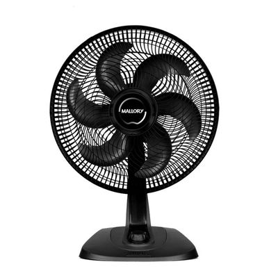 Ventilador 40cm Mallory Turbo Fresh Preto 110v