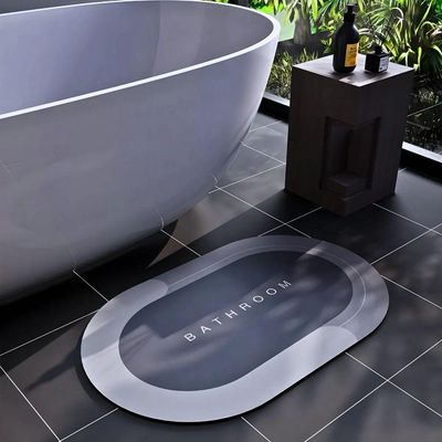 Tapete De Banheiro Super Absorvente Antiderrapante