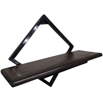 Prateleira De Ferro Madeira Pinus Industrial Nicho