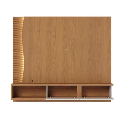 Painel Sala Acadia Freijo Off White Matte