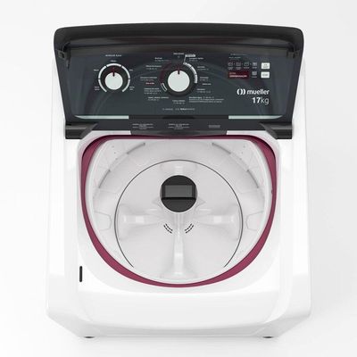 Máquina De Lavar Mueller 17kg, Com Ultracentrifugação Mla17 Branco 220V