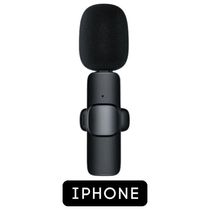 Microfone Lapela Wireless Sem Fio Para Iphone Ipad Lightning