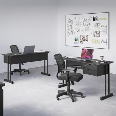 Mesa De Computador Bloc 1200 Ale Preto Onix
