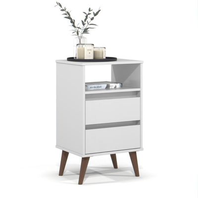 Mesa De Cabeceira Catalunha Branco