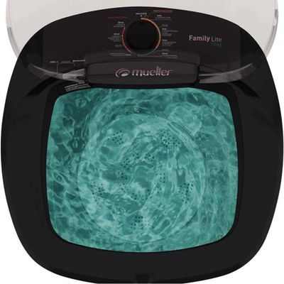 Lavadora Semiautomática Mueller 10kg Family Lite Preto 110V