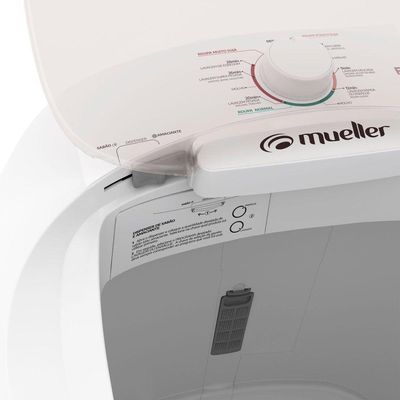 Lavadora De Roupas Mueller Family Lite 10 Kg 6 Programas Branco 220V
