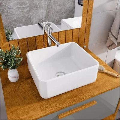 Kit Para Banheiro Espelho Ribeiro Naturalle-titanium