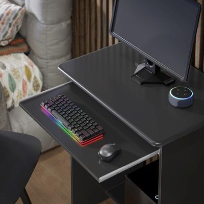 Escrivaninha Mesa Para Computador Suiça Preto
