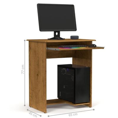Escrivaninha Mesa Para Computador Suiça Freijo