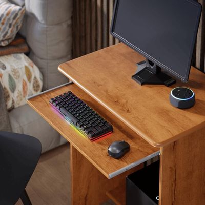 Escrivaninha Mesa Para Computador Suiça Freijo