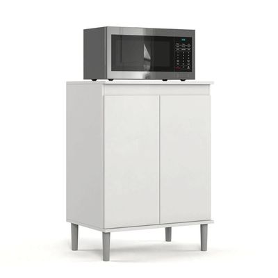 Balcão Micro Ondas Iana Branco