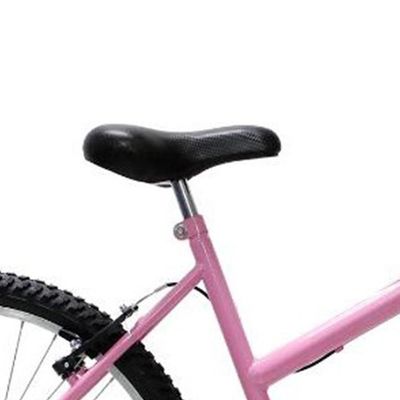 Bicicleta Aro 26 Feminina Mono Sem Marcha Com Cesta Saidx Rosa