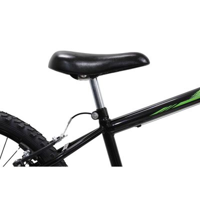 Bicicleta Aro 24 Saidx Premium Infantil Unissex Mono Sem Marcha Preto-verde