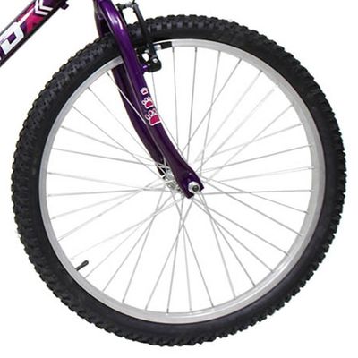 Bicicleta Aro 24 Feminina Mono Sem Marcha Com Cesta Saidx Violeta