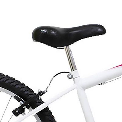 Bicicleta Aro 24 Feminina Mono Sem Marcha Com Cesta Saidx Branca