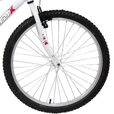 Bicicleta Aro 24 Feminina Mono Sem Marcha Com Cesta Saidx Branca