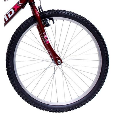 Bicicleta Aro 24 Feminina 18 Marchas Kitty Com Cesta Saidx Vermelho
