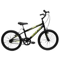 Bicicleta Aro 20 Bike Infantil Saidx Premium Feminina E Masculina Preto Amare