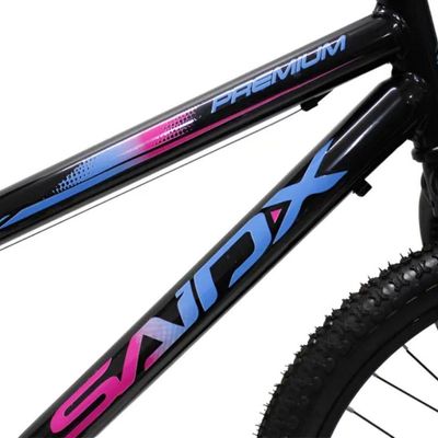 Bicicleta Aro 20 Bike Infantil Saidx Premium Feminina E Masculina Preto Azul Rosa