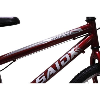 Bicicleta Aro 20 Bike Infantil Meninos Masculino Saidx Vermelho