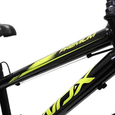 Bicicleta Aro 20 Bike Infantil Saidx Premium Feminina E Masculina Preto Amare