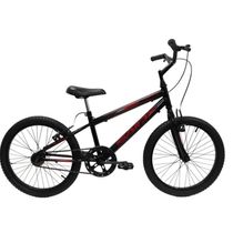 Bicicleta Aro 20 Bike Infantil Saidx Premium Feminina E Masculina Preto Verme