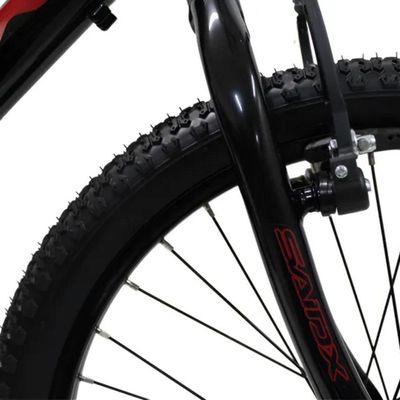 Bicicleta Aro 20 Bike Infantil Saidx Premium Feminina E Masculina Preto Verme