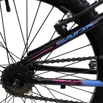 Bicicleta Aro 20 Bike Infantil Saidx Premium Feminina E Masculina Preto Azul Rosa