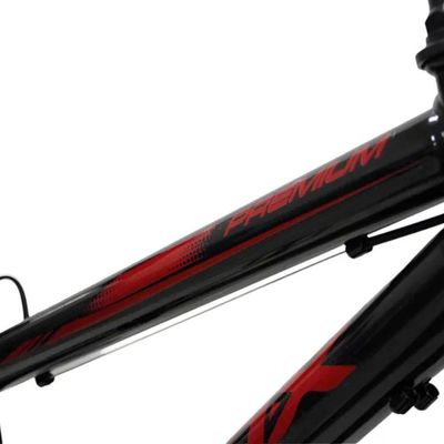 Bicicleta Aro 20 Bike Infantil Saidx Premium Feminina E Masculina Preto Verme