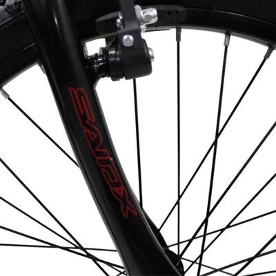 Bicicleta Aro 20 Bike Infantil Saidx Premium Feminina E Masculina Preto Verme Amare