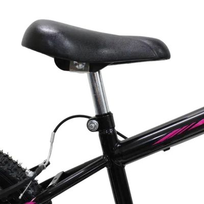 Bicicleta Aro 20 Bike Infantil Saidx Premium Feminina E Masculina Preto Rosa