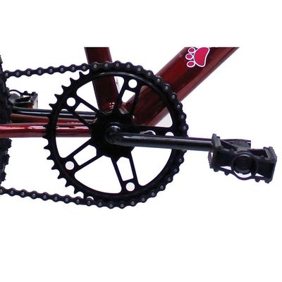 Bicicleta Aro 20 Bike Infantil Meninas Feminina Com Cesta Saidx Vermelho