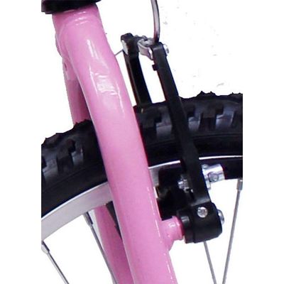 Bicicleta Aro 20 Bike Infantil Meninas Feminina Com Cesta Saidx Rosa