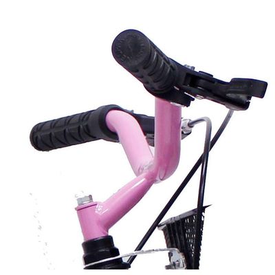 Bicicleta Aro 20 Bike Infantil Meninas Feminina Com Cesta Saidx Rosa