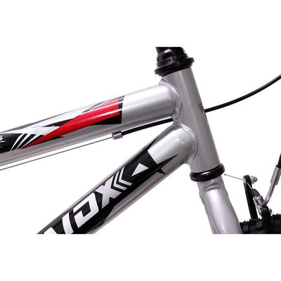 Bicicleta Aro 20 Bike Bmx Cross Freestyle Infantil Saidx Prata