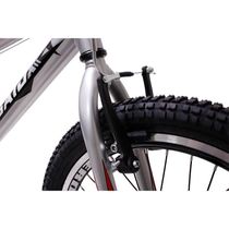 Bicicleta Aro 20 Bike Bmx Cross Freestyle Infantil Saidx Prata
