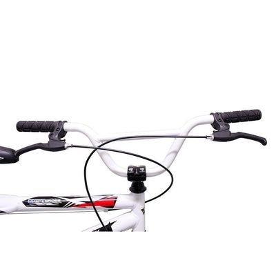 Bicicleta Aro 20 Bike Bmx Cross Freestyle Infantil Saidx Branca