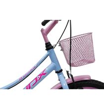 Bicicleta Aro 20 Bike Infantil Feminina Retrô Saidx Belinha Azul Bb C-aces Rosa