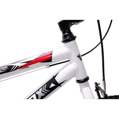 Bicicleta Aro 20 Bike Bmx Cross Freestyle Infantil Saidx Branca